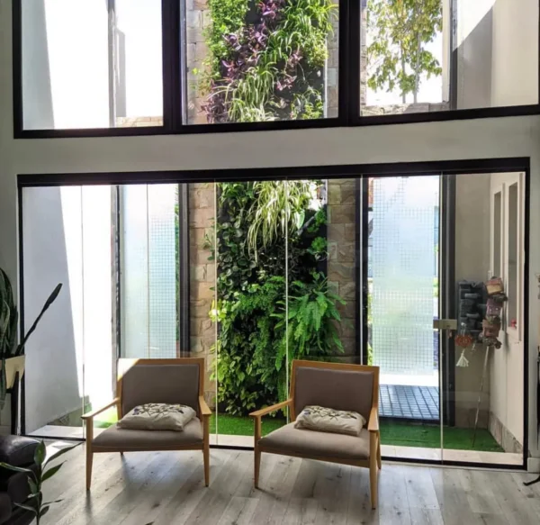 t2 Vertical Garden Tanaman Hidup