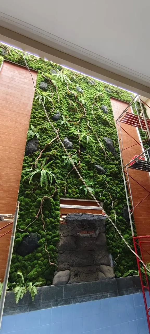 Moss Wall Artificial / Lumut Sintetis