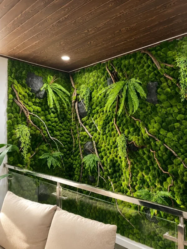 Moss Wall Artificial / Lumut Sintetis