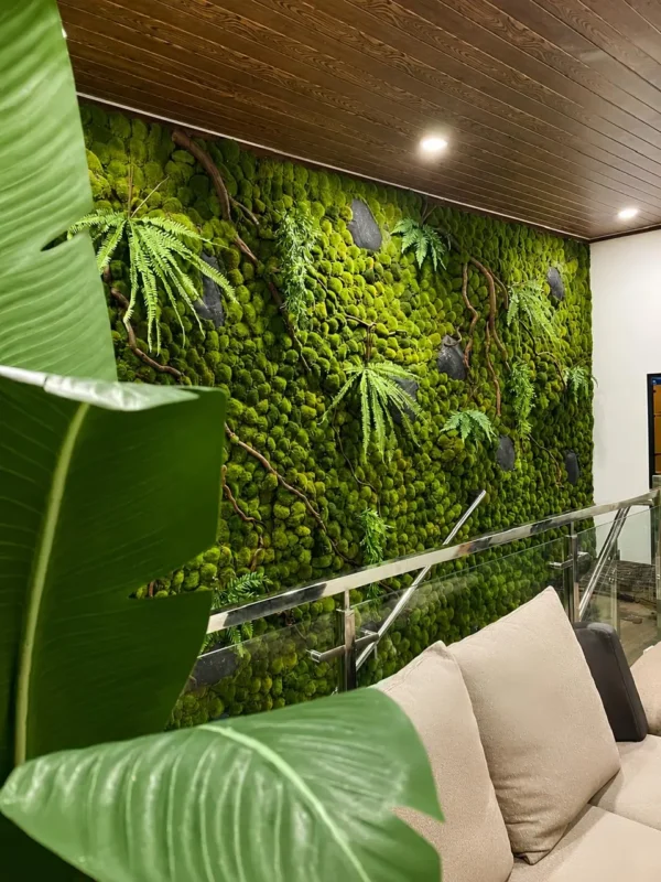 Moss Wall Artificial / Lumut Sintetis