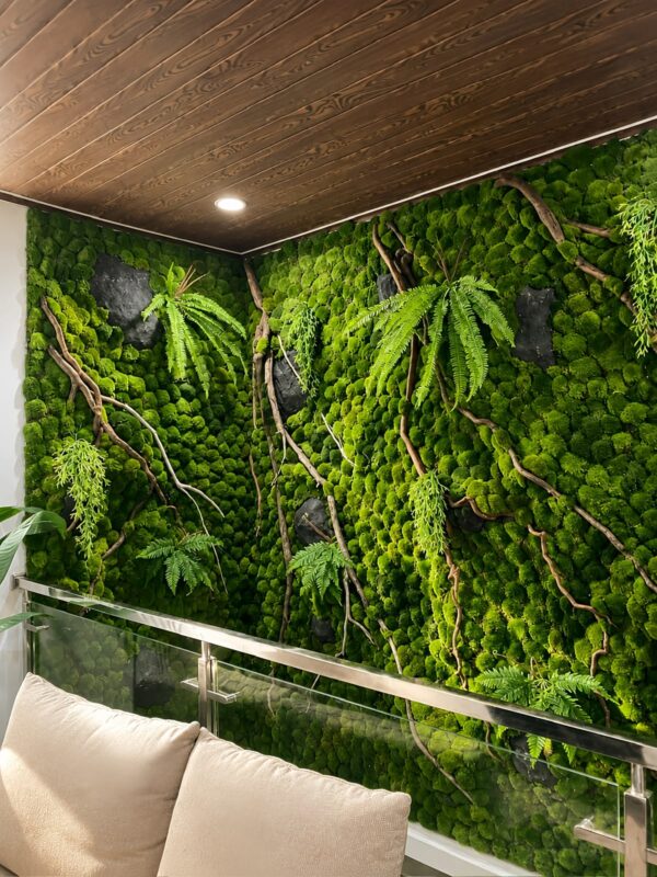 Moss Wall Artificial / Lumut Sintetis