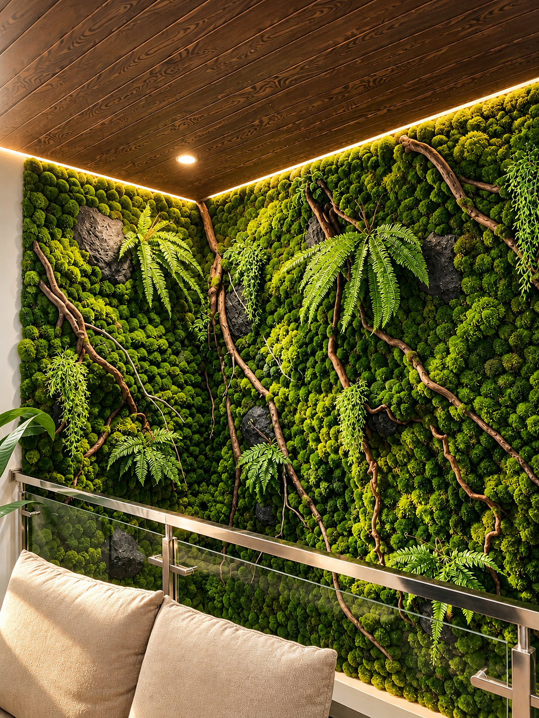 Moss Wall untuk interior